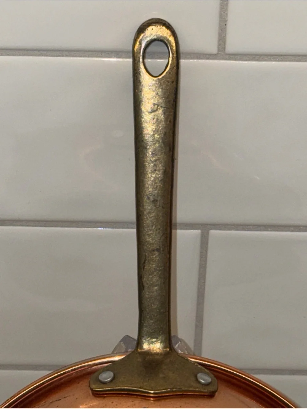 Copper Angel Wall Pan Decorative Mold - Copper Finish